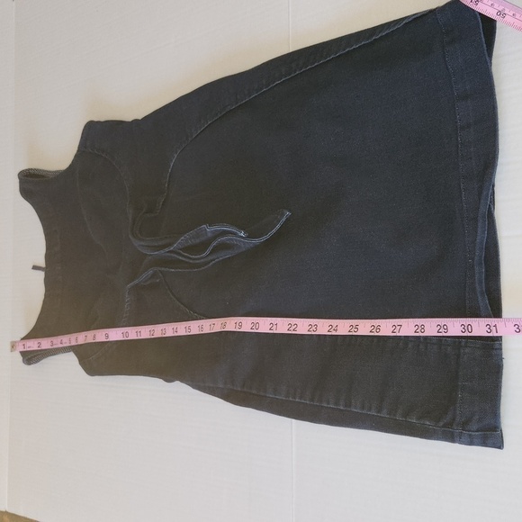 Anthropologie Holding Horses Blue Denim Tie Front Zip Back Sleeveless Dress XXS - Picture 14 of 15